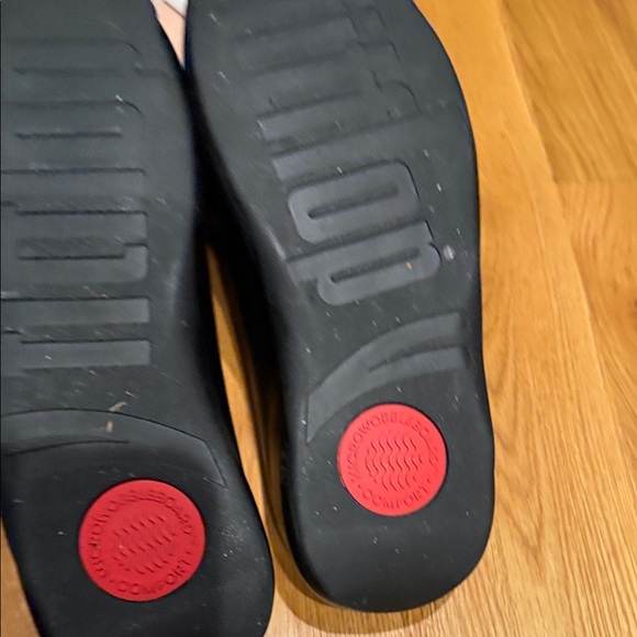 Fitflop Black Slip-On Mules - Picture 3 of 3